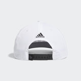 ADIDAS MEN'S 3-STRIPES TOUR GOLF HAT - WHITE