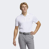 ADIDAS MEN'S PERFORMANCE PRIMEGREEN GOLF POLO SHIRT LC - WHITE