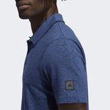ADIDAS MEN'S ADICROSS THREE BELOW GOLF POLO SHIRT - NIGHT MARINE