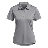 ADIDAS WOMEN'S PERFORMANCE PRIMEGREEN GOLF POLO SHIRT - GREY