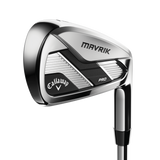 CALLAWAY MAVRIK PRO 4-PW IRON SET WITH TRUE TEMPER ELEVATE STIFF FLEX SHAFTS