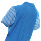 NIKE MEN'S DRY CLASSIC STRIPE GOLF POLO - BLUE/WHITE