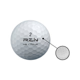 RZN MS TOUR GOLF BALLS - 1 DOZEN