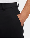 NIKE MEN'S DRI-FIT UV CHINO 10.5" GOLF SHORTS - BLACK