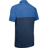 UNDER ARMOUR MEN'S TOUR TIPS BLOCKED GOLF POLO SHIRT