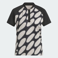 ADIDAS WOMEN'S MARIMEKKO POLO SHIRT - BLACK