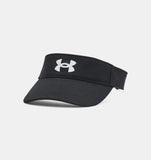UNDER ARMOUR WOMEN'S BLITZING VISOR - BLACK