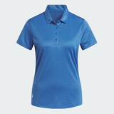 ADIDAS WOMEN'S PERFORMANCE PRIMEGREEN GOLF POLO SHIRT - TRACE ROYAL