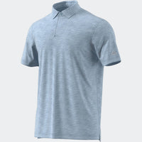 ADIDAS MEN'S GO-TO GOLF POLO SHIRT - WONDER BLUE MELANGE