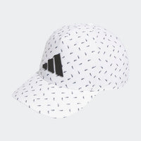 ADIDAS GOLF TOUR SLICE PRINT HAT - WHITE