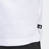 ADIDAS MENS'S GOLF T-SHIRT CHIP IN NYC GRAPHIC TEE- WHITE