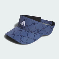 ADIDAS WOMEN'S MONOGRAM PRINT FAIRWAY VISOR - PRELOVED INK