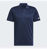 ADIDAS MEN'S CORE ADIDAS PERFORMANCE PRIMEGREEN POLO SHIRT - COLLEGIATE NAVY