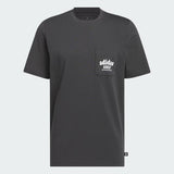 ADIDAS MEN'S BALL RETRIEVAL GRAPHIC POCKET TEE - CARBON