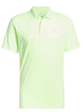 ADIDAS MEN'S PERFORMANCE POLO SHIRT - GREEN SPARK