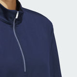 ADIDAS WOMEN'S ULTIMATE365 QUARTER-ZIP LAYERED - COLLEGIATE NAVY