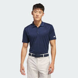 ADIDAS MEN'S CORE ADIDAS PERFORMANCE PRIMEGREEN POLO SHIRT - COLLEGIATE NAVY