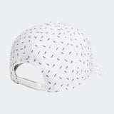 ADIDAS GOLF TOUR SLICE PRINT HAT - WHITE