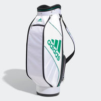 ADIDAS MEN'S CADDIE GOLF BAG - WHITE/SUB GREEN