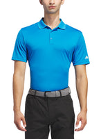 ADIDAS MEN'S CORE ADIDAS PERFORMANCE PRIMEGREEN POLO SHIRT - BRIGHT BLUE