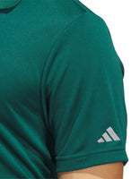 ADIDAS MEN'S CORE ADIDAS PERFORMANCE PRIMEGREEN POLO SHIRT - COLLEGIATE GREEN