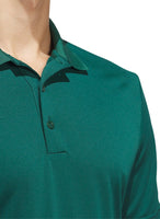 ADIDAS MEN'S CORE ADIDAS PERFORMANCE PRIMEGREEN POLO SHIRT - COLLEGIATE GREEN