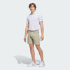 ADIDAS MEN'S ULTIMATE365 TANGO CLIMACOOL PRINTED MESH GOLF POLO SHIRT - WHITE/DUSKY PETROL