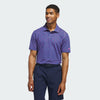 ADIDAS MENS ULTIMATE365 CLIMACOOL TANGO PRINT MESH GOLF POLO SHIRT - DUSKY PETROL/LUCID PINK