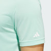 ADIDAS MENS PERFORMANCE GOLF POLO SHIRT - CLEAR MINT