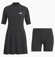 ADIDAS WOMEN'S MADE WITH NATURE GOLF DRESS - BLACK