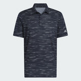 ADIDAS MEN'S ULTIMATE MESH PRINT GOLF POLO SHIRT - COLLEGIATE NAVY