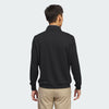 ADIDAS MENS GOLF LIGHTWEIGHT 1/4 ZIP TOP - BLACK