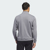 ADIDAS MENS GOLF LIGHTWEIGHT 1/4 ZIP TOP - GREY THREE