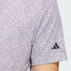 ADIDAS MEN'S ULTIMATE365 MINI BUNKER GOLF POLO SHIRT - WHITE BLACK