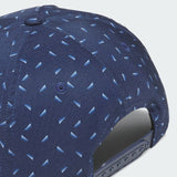 ADIDAS GOLF TOUR SLICE PRINT HAT - COLLEGIATE NAVY