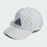 ADIDAS GOLF TOUR SLICE PRINT HAT - WONDER SILVER