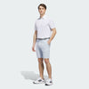ADIDAS MENS ULTIMATE365 MESH PRINT CLIMACOOL GOLF POLO SHIRT - WHITE/CRYSTAL SKY