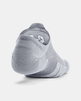 UNDER ARMOUR HEAT GEAR ULTRA LOW LINER SOCKS 3-PACK - GRAY