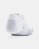 UNDER ARMOUR HEAT GEAR ULTRA LOW LINER SOCKS 3-PACK - WHITE