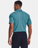 UNDER ARMOUR MEN'S T2G GOLF POLO - GLACIER BLUE