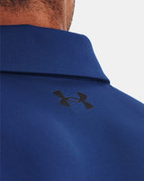 UNDER ARMOUR MEN'S T2G GOLF POLO - MIDNIGHT NAVY