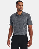 UNDER ARMOUR MEN'S PERFORMANCE POLO 3.0 - PITCH GRAY BLACK
