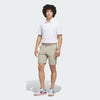 ADIDAS MENS ULTIMATE365 MESH PRINT CLIMACOOLGOLF POLO SHIRT - CRYSTAL SKY