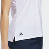ADIDAS WOMENS ULTIMATE365 SHORT SLEEVE GOLF POLO SHIRT - WHITE