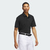 ADIDAS MENS ULTIMATE365 SOLID GOLF POLO SHIRT - BLACK