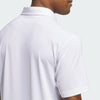 ADIDAS MENS ULTIMATE365 SOLID GOLF POLO SHIRT - WHITE