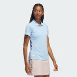 ADIDAS WOMEN'S PERFORMANCE PRIMEGREEN GOLF POLO SHIRT - CLEAR SKY