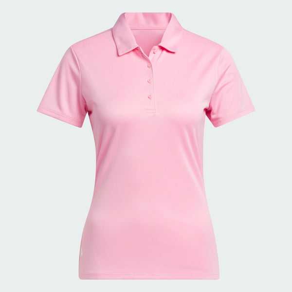 ADIDAS WOMEN'S PERFORMANCE PRIMEGREEN GOLF POLO SHIRT - LIGHT PINK