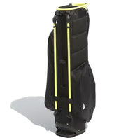 ADIDAS ADIZERO STAND CADDY GOLF BAG - BLACK/PURE SULFUR