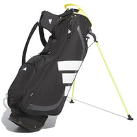 ADIDAS ADIZERO STAND CADDY GOLF BAG - BLACK/PURE SULFUR
